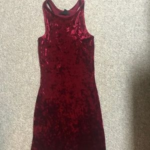 Beautiful Velvet Red Dress